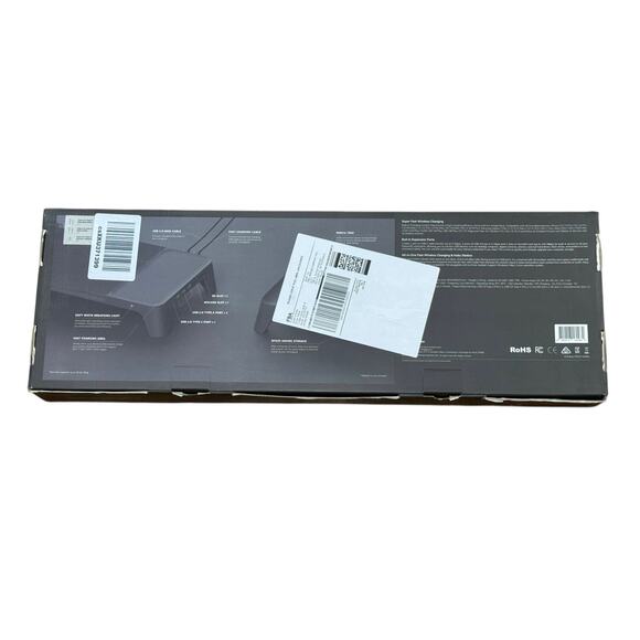 POUT Eyes8 3 in 1 Wood Monitor Stand Riser w/ USB HUB Wireless Charging Pad - Picture 8 of 9